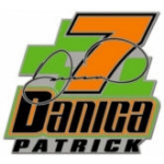 DANICA PATRICK PIN SIGNATURE NASCAR PIN